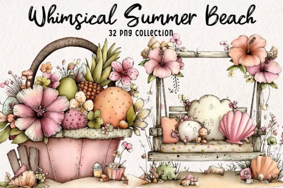 Download Whimsical Summer Beach PNG Clipart - Summer beach png Collection