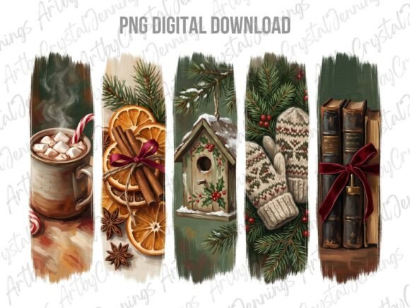 Download Cozy Winter Holiday Brushstroke PNG - Cozy winter Collection