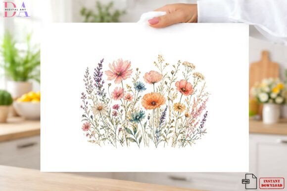 Download Spring Meadow Wildflower PNG - Wildflower Collection