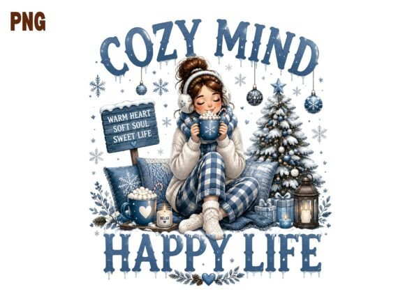Download Cozy Winter Mind Happy Life Snow Girl - Cozy winter Collection