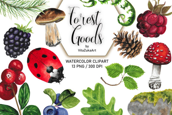 Download Watercolor Forest Clipart - Premium Resources